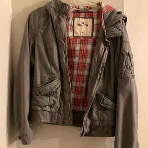 Army Green Hollister Jacket